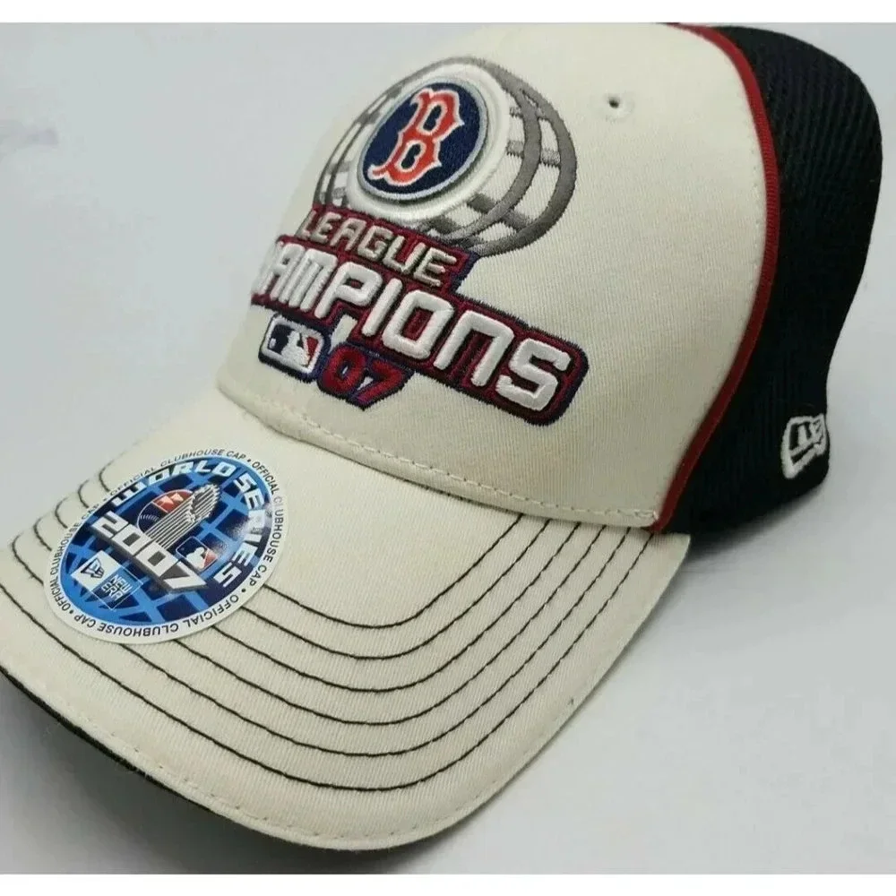 Boston Red Sox 2007 American League Champions New Era Official Clubhouse Hat NEW